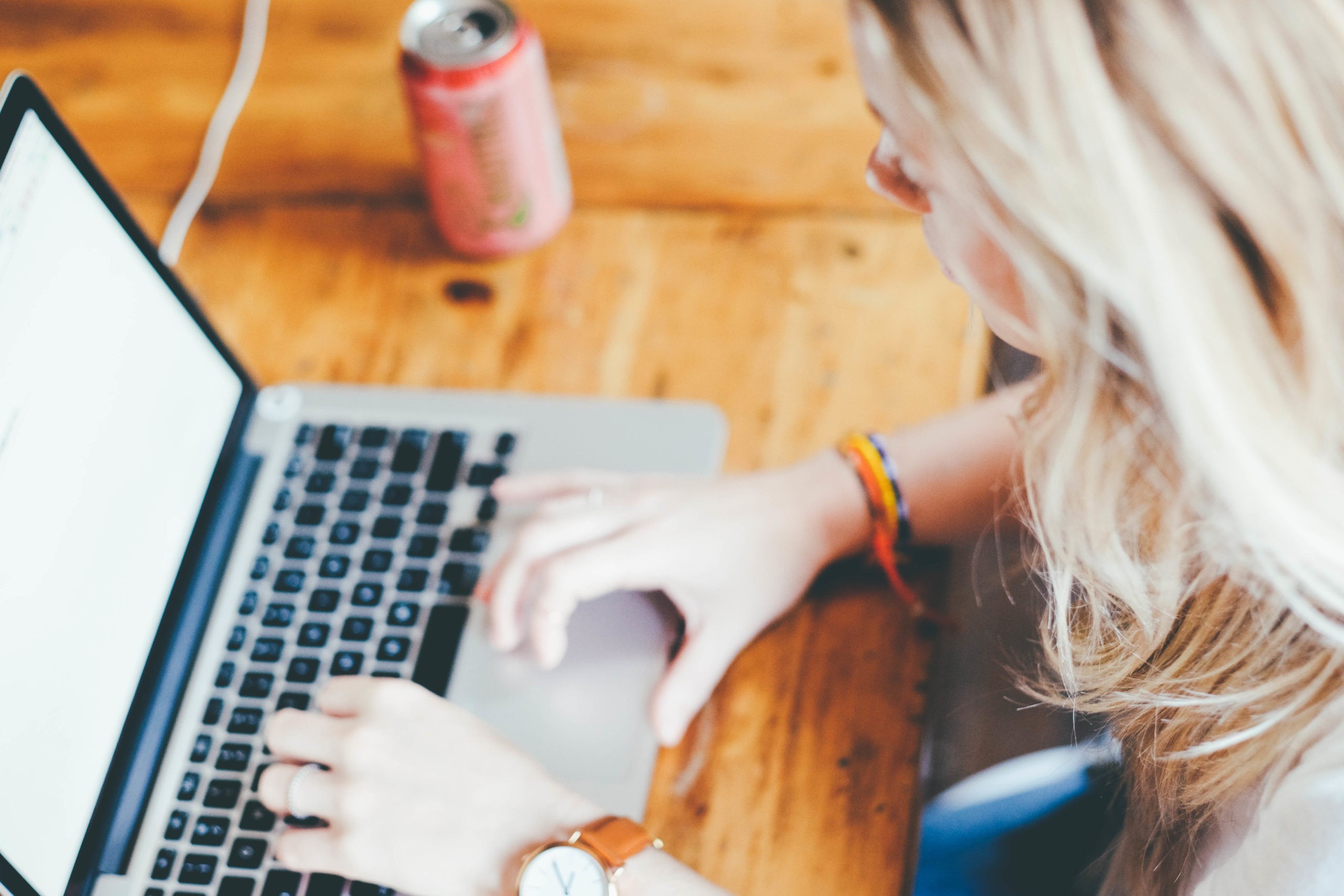 Photo of young lady who runs her own small business using social media as part of her constant marketing, used in blog post by Phoebe Netto at Good Business Consulting in Sydney